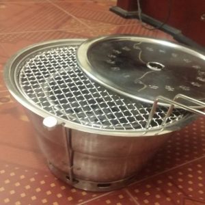 Bếp Không Khói Hàn Quốc ( Hút Trên)