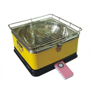 Bếp nướng than hoa hộp vuông phù đổng - PD17 loại đơn