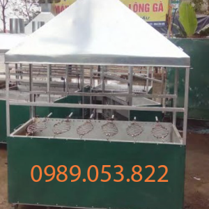 Lò Nướng Cá 2 Tầng 12 Con