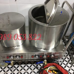 NỒI NẤU PHỞ ĐIỆN 20 - 50 LÍT CÓ BÁNH XE