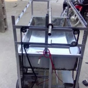 Lò quay heo - kết hợp gà - vịt