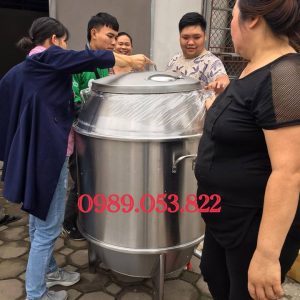 Lò quay vịt bằng than T90 (INOX)