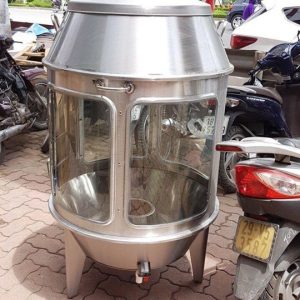 Lò quay vịt lồng kính T80