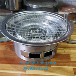 Bếp nướng than hoa âm bàn cho quán nướng
