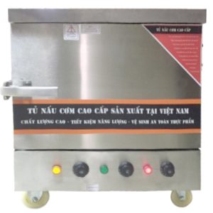 Tủ Nấu Cơm 4 Khay Dùng Điện