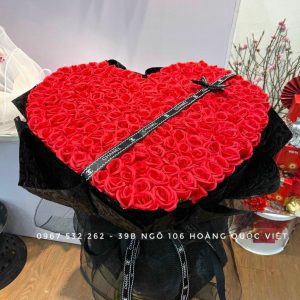 bó tim sáp 200 bông cao cấp