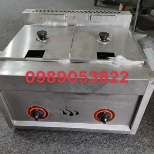 Bếp chiên đôi 6L/2 dùng gas