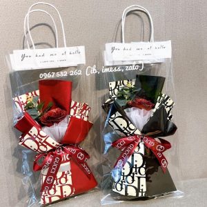 Túi 1 Bông Nhũ Có lá